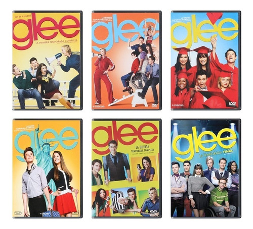 Glee La Serie Completa Temporadas 1 2 3 4 5 6 Original Dvd