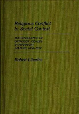 Libro Religious Conflict In Social Context: The Resurgenc...