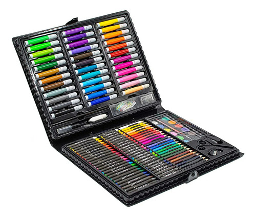 Juego De Arte Para Colorear Kit De Pintura P/ Dibujo 150 Pzs