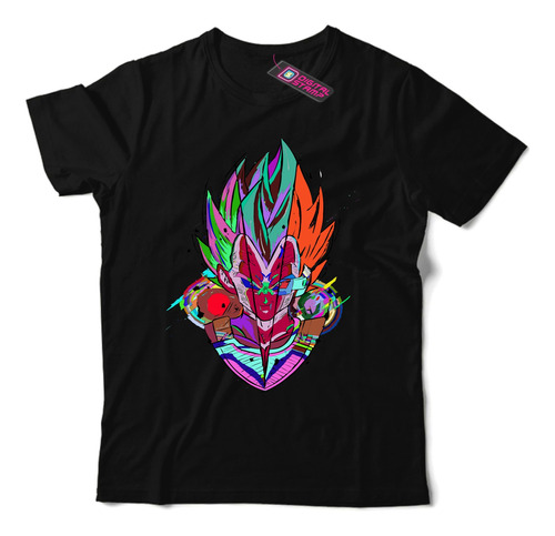 Remera Fases De Vegeta Popart Dragon Ball Z Db18 Dtg Premium