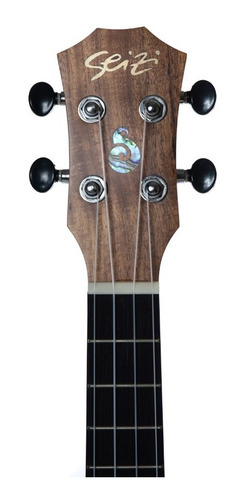 Imagem 4 de 7 de Ukulele Seizi Bora Bora Plus Concert Elétrico Bag Koa