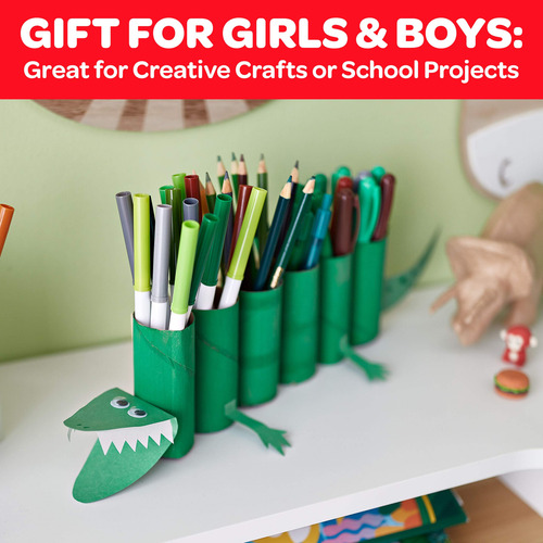 Estuche De Arte Crayola Con Caballete, 85 Piezas Multicolor