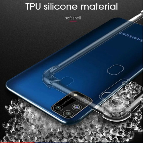 Imagem 5 de 7 de Capa Case Samsung Galaxy M31 Capinha Anti Shock Transparente