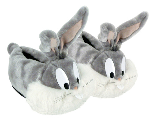 Pantufa 3d Solado Borracha Pernalonga Looney Toones Original