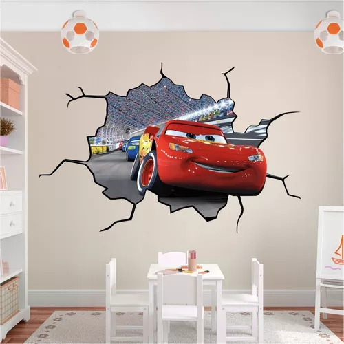 tinta ex saludo Decoracion Cars Para Habitaciones Infantiles | MercadoLibre 📦