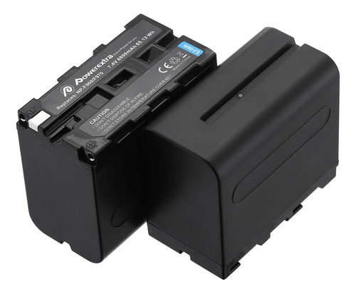 Paquete De 2 Baterias De Repuesto Sony Np-f970 Compatibles C
