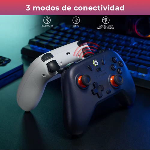 Control Mando Gamesir T4 Nova Lite Bluetooth Con Efecto Hall