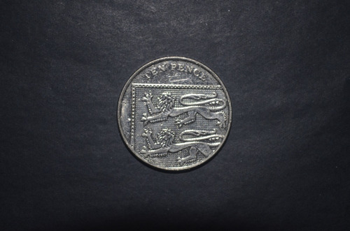 Moneda 10 Peniques Ten Pence Elizabeth Ii 2012