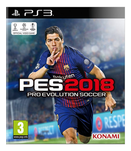 Pes 2018 Pro Evolution Soccer 2018 Pes 18 ~ Ps3 Español 