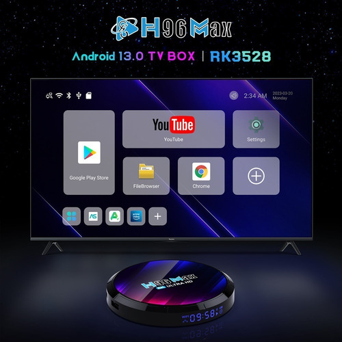 Red Android 13, Decodificador De Tv Ultra Claro Wifi6