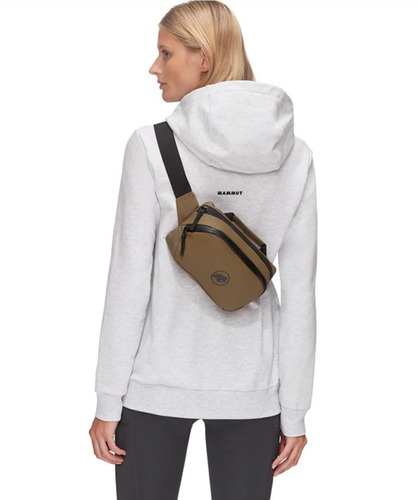 Imagen 7 de 8 de Riñonera/bandolera Mammut Waistpack Seon 2-way Dark Clay 2l.