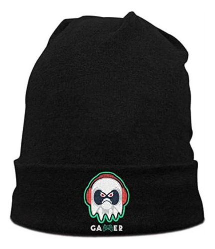 Foecbir Gorro Gamer Hombre Gorro Calavera Con Puños Skate