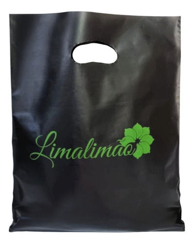 Sacola Personalizada Boca De Palhaço 25x35 100 Unid Esp.012