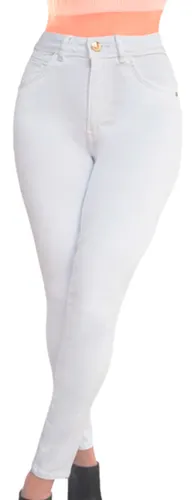 Calça jeans branca para cheap bebe