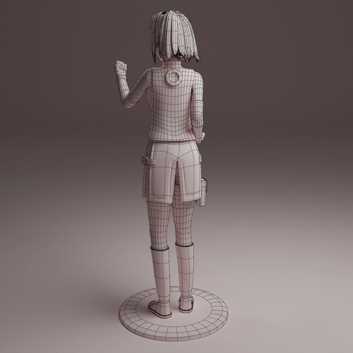 Sakura Haruno, La Guerrera De Konoha En Miniatura