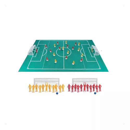 Jogo Futebol De Botão Club 2 Seleções Times Envio 24hrs