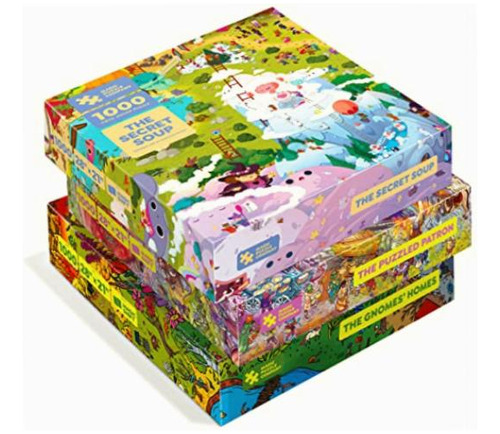 Magic Puzzle Company Magic Puzzles Paquete De 3 Serie 3