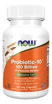 Comprar Probiótico-10 100 Mil Millones Now 60 Capsulas Vegetales