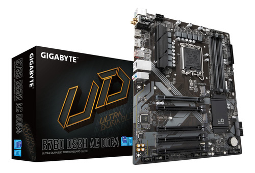 Gigabyte B760 Ds3h Ac Ddr4 (lga 1700/ Intel/ B760/ Atx/ Ddr4