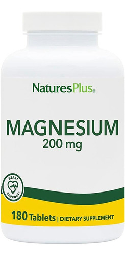 Quelato De Magnesio 200mg Natur - - Unidad a $1431