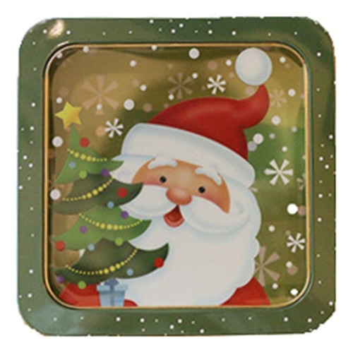 Caja De Caramelos De Navidad, Feliz Año Nuevo, Caja De Lata,