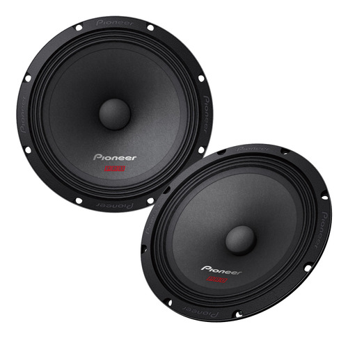 Par Woofer Medios Pioneer 8 Pulgadas Linea Pro M2010 400w