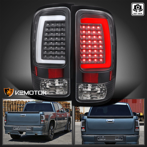 Par Mica Negro Led Gmc Sierra 1500 Sle 2008 4.8l