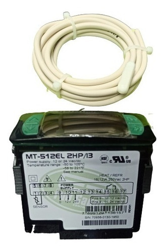 Controlador De Temperatura Full Gauge Mt-512e 24v Tienda 