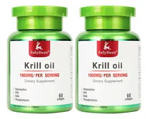 Comprar 2 Botellas Aceite De Krill Antártico 1000 Mg Con Epa Omega 