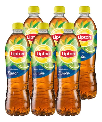 Te Lipton Limón 600ml Pack De 6 Unidades