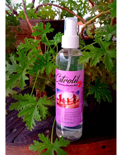 Repelente De Mosquitos Natural Citronela 125ml - 3 Pzas