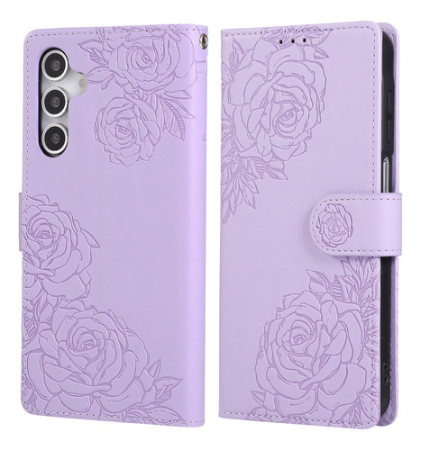 Funda Magnética De Piel Tipo Cartera Para Samsung Galaxy A56 A36 A26 A16 A55 A35 A25 A15 A54 A34 A24 A1