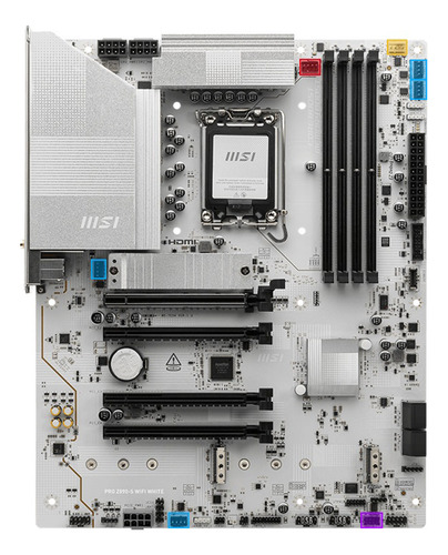 Tarjeta Madre Msi Pro Z890-s Wifi White S-1851 4xddr5 8800