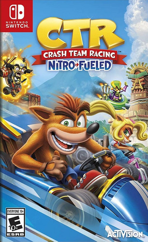 Crash Team Racing Crash Car Nintendo Switch Nuevo Y Sellado