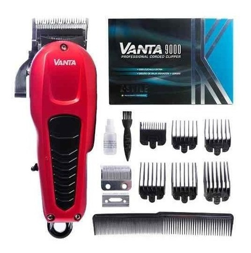 Vanta K-style 9000 Maquina Cortadora Pelo Cable Rojo Cuotas