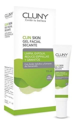 Cluny Gel Secante De Espinillas 15ml