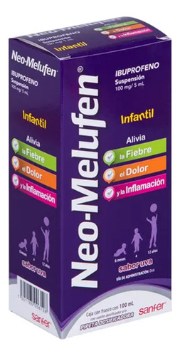 Neo-melufen Suspensión Infantil 100 Mg/5 Ml