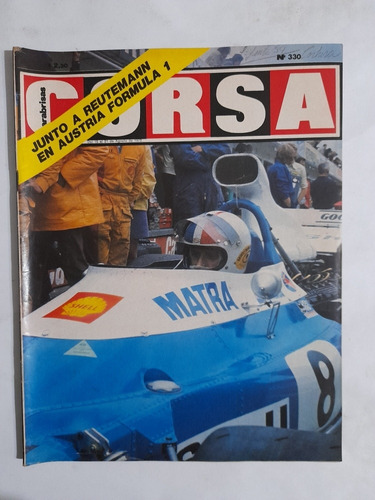 Corsa 330 Formula 1 Gp Austria 1972, Reutemann, Tc Bordeu