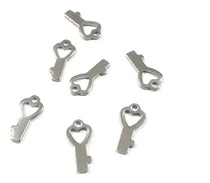 Comprar Mini Dije Llave X 10 Unidades  Acero Quirurgico Fornituras