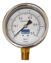 Comprar Manómetro Gasista 0 - 0,5 Kg\u002Fcm2 Mm4-48 Beyca (100mm)