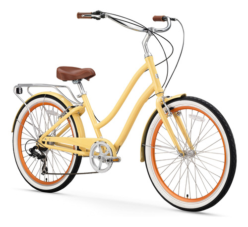 Bicicleta Para Mujer Evryjourney De 63zero, 6 Velocidades