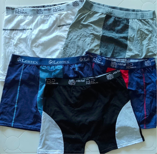 Kit De 5 Boxers Caballero Largo Mr Patprimo 2xl