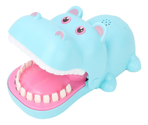 Trick Toy Portátil De Dibujos Animados De Hipopótamo, Diente