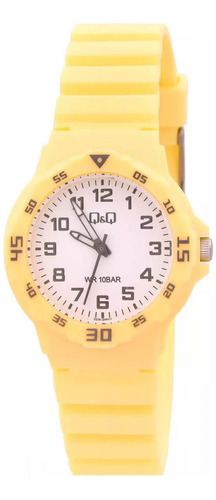 Reloj Para Mujer Q&q V07a V07a-009vy Blanco