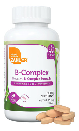 Zahler Vitaminas Complejo B 60 Tabletas