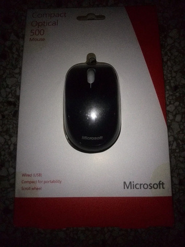 Mouse Optico Microsoft Compac 500 