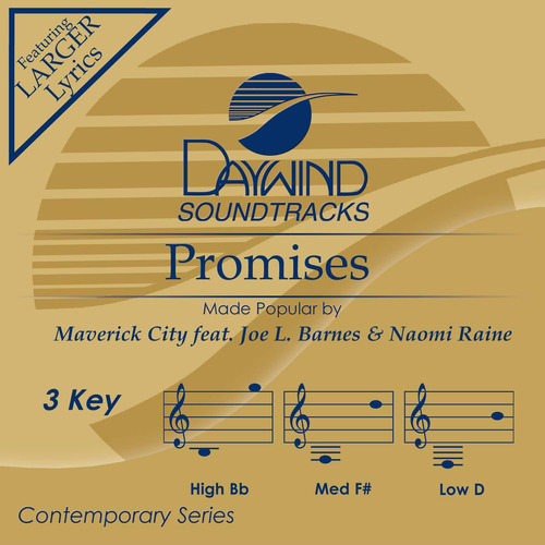 Cd: Promises [accompaniment/performance Track]