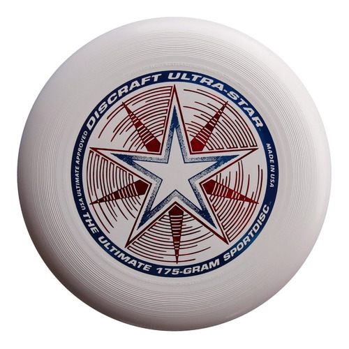 Frisbee Profesional Discraft 175 Gr. / 27cm  Blanco