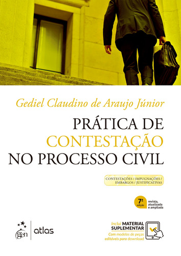 Prática de Contestação no Processo Civil, de ARAUJO Jr., Gediel Claudino de. Editora Atlas Ltda., capa mole em português, 2021