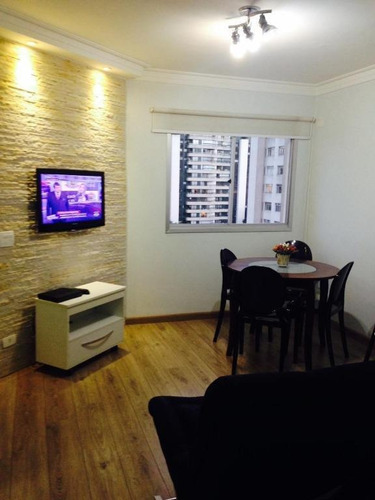 Apartamento Com 1 Dormitório Para Alugar, 37 M² - Campo Belo - São Paulo/sp - Ap1087